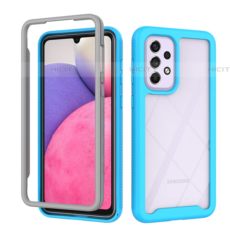 Carcasa Bumper Funda Silicona Transparente 360 Grados ZJ4 para Samsung Galaxy A33 5G