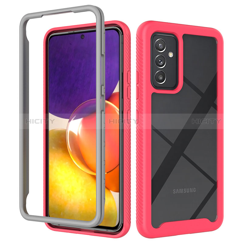 Carcasa Bumper Funda Silicona Transparente 360 Grados ZJ4 para Samsung Galaxy Quantum2 5G