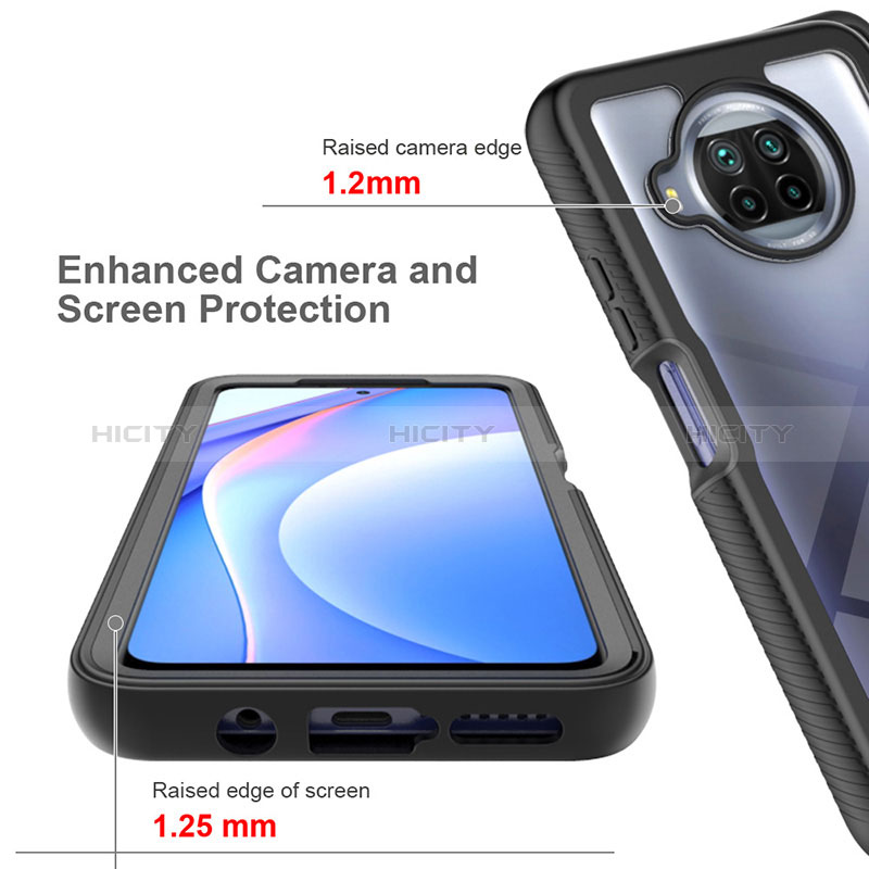 Carcasa Bumper Funda Silicona Transparente 360 Grados ZJ4 para Xiaomi Mi 10i 5G