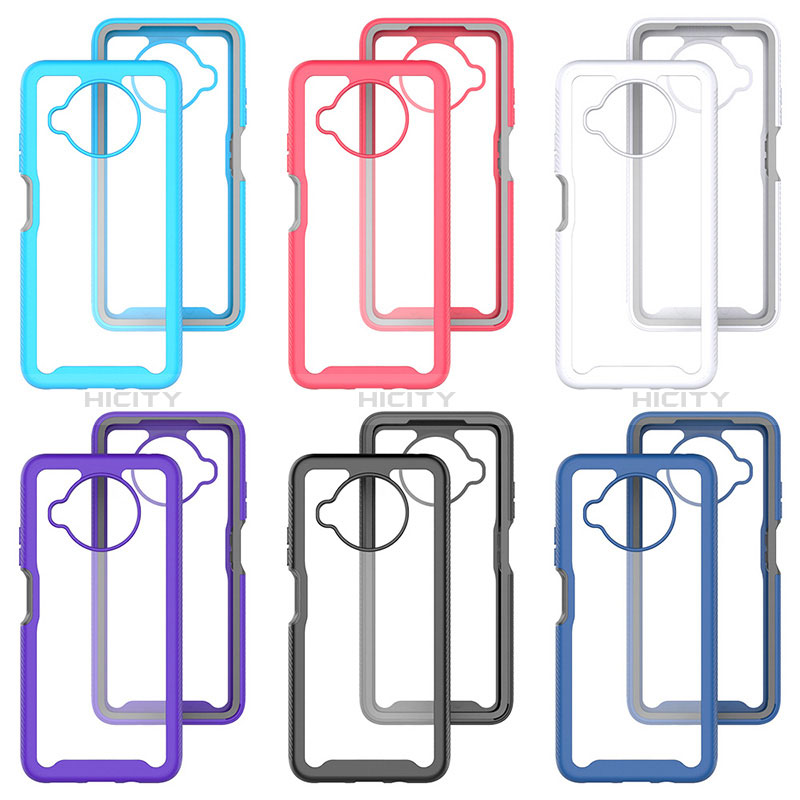 Carcasa Bumper Funda Silicona Transparente 360 Grados ZJ4 para Xiaomi Mi 10T Lite 5G