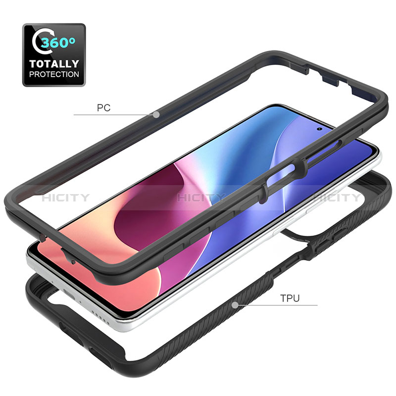 Carcasa Bumper Funda Silicona Transparente 360 Grados ZJ4 para Xiaomi Mi 11i 5G