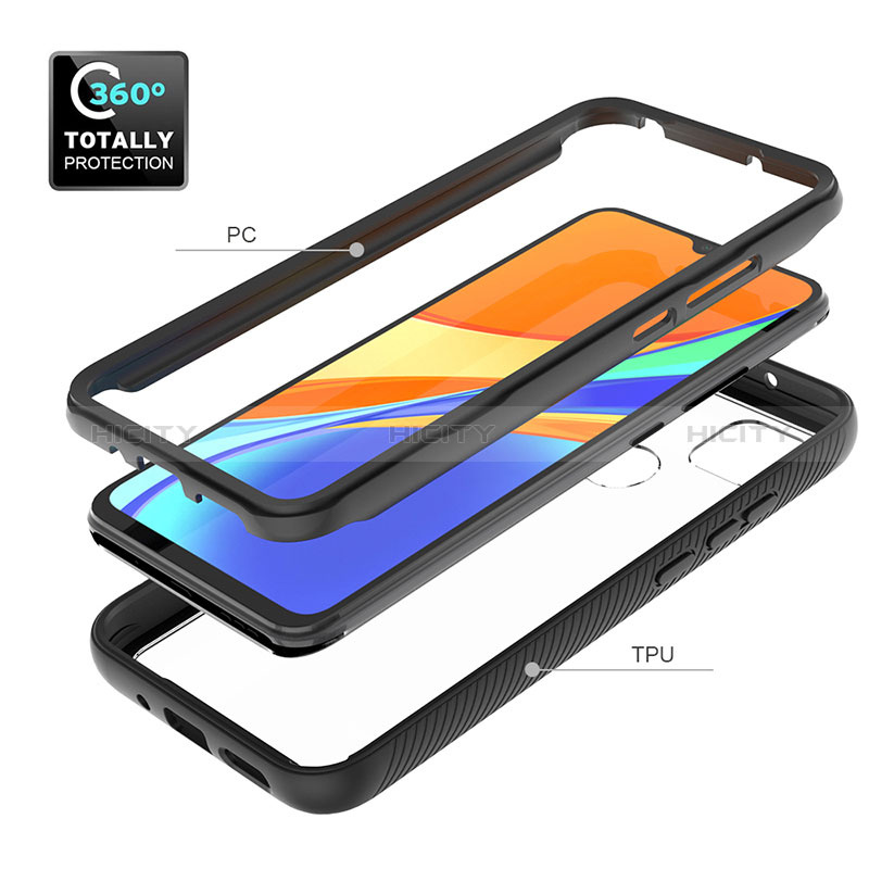 Carcasa Bumper Funda Silicona Transparente 360 Grados ZJ4 para Xiaomi POCO C31