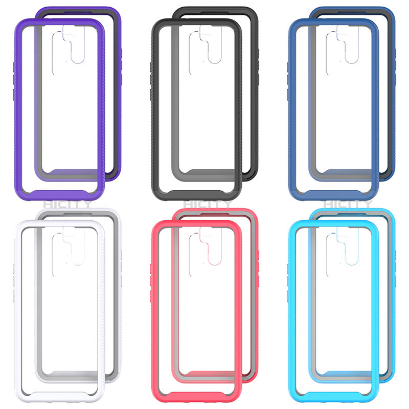 Carcasa Bumper Funda Silicona Transparente 360 Grados ZJ4 para Xiaomi Poco M2