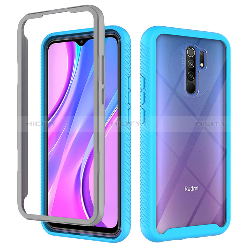 Carcasa Bumper Funda Silicona Transparente 360 Grados ZJ4 para Xiaomi Poco M2