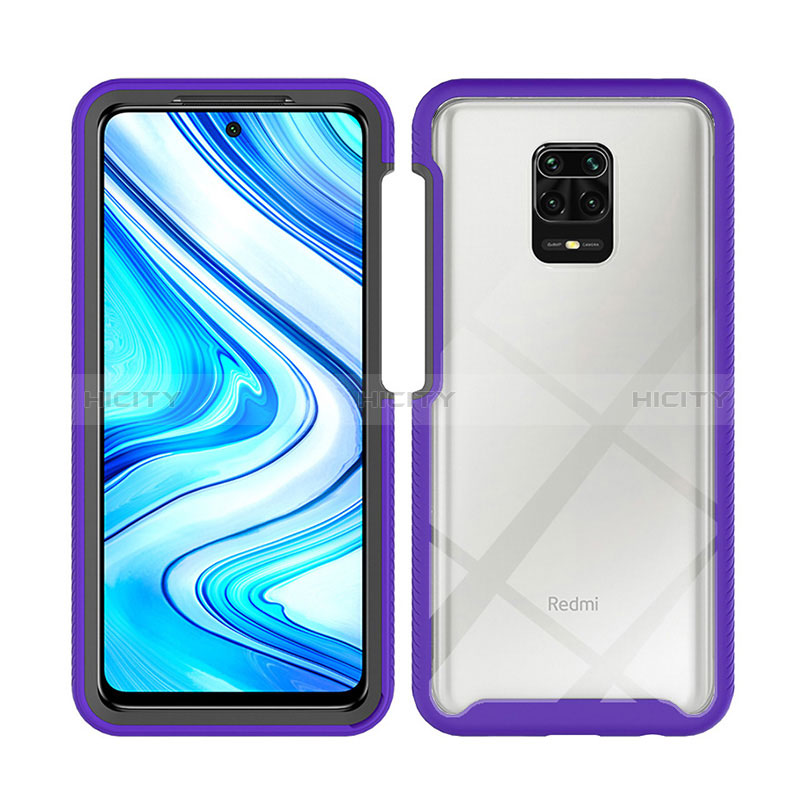 Carcasa Bumper Funda Silicona Transparente 360 Grados ZJ4 para Xiaomi Poco M2 Pro