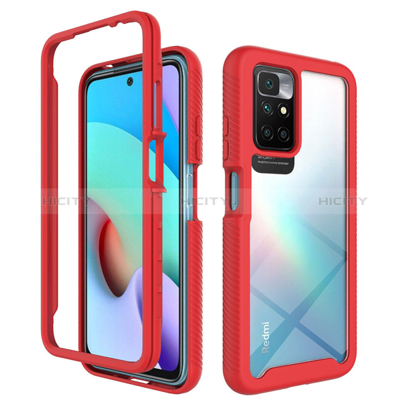 Carcasa Bumper Funda Silicona Transparente 360 Grados ZJ4 para Xiaomi Redmi 10 (2022)