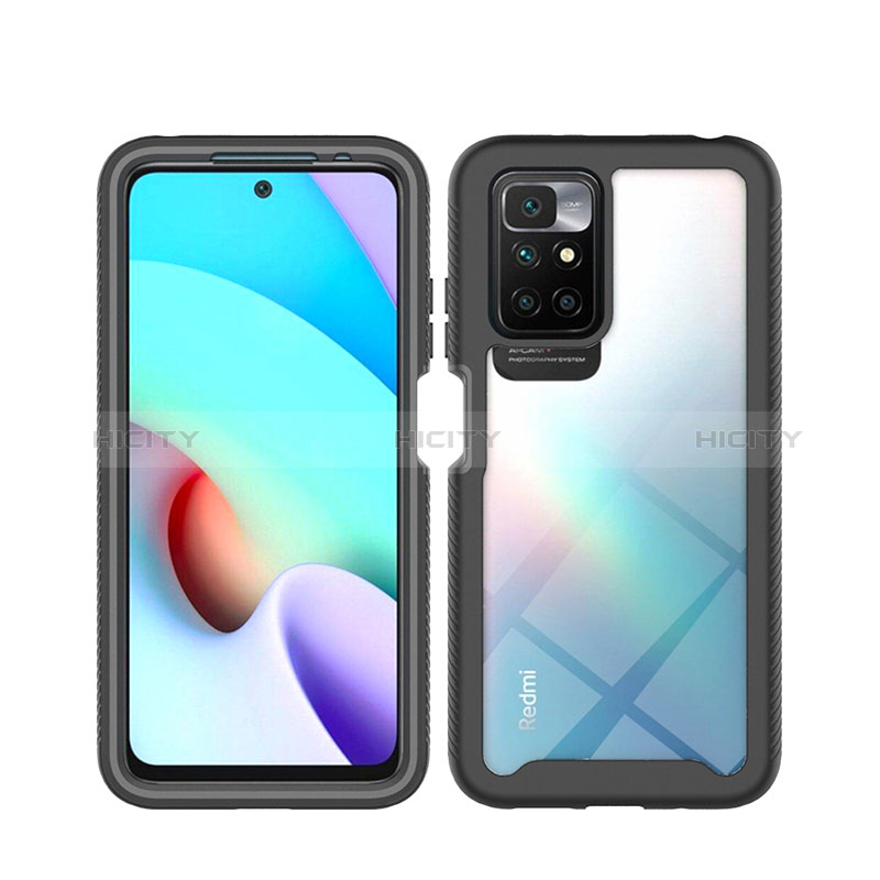 Carcasa Bumper Funda Silicona Transparente 360 Grados ZJ4 para Xiaomi Redmi 10 (2022)