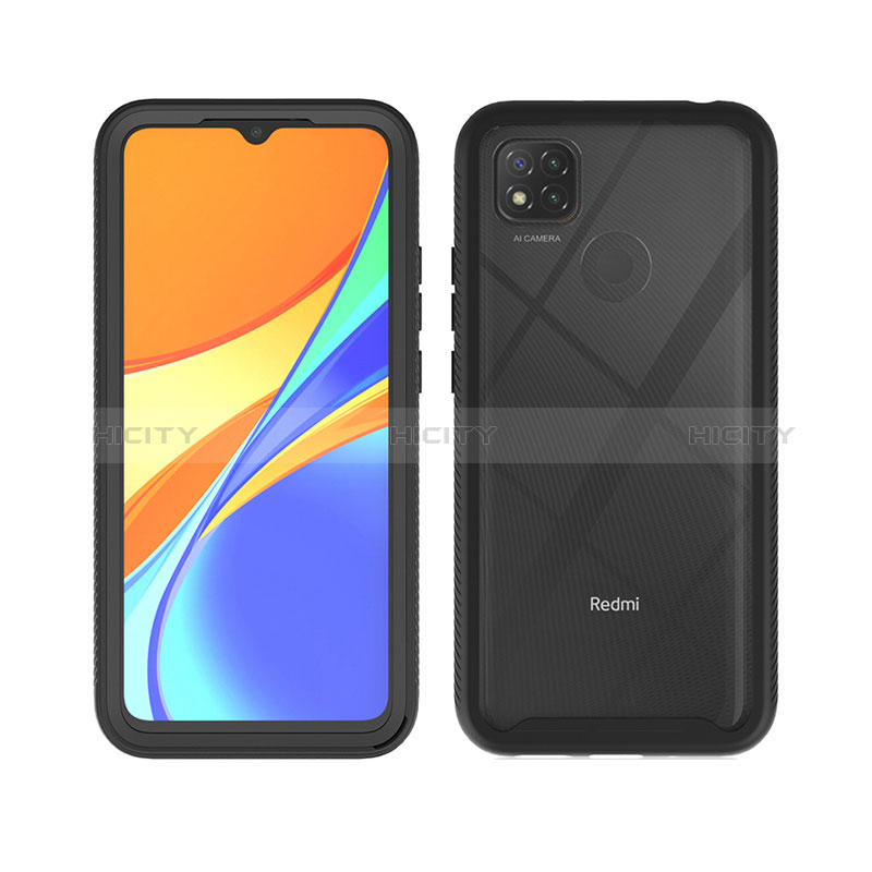 Carcasa Bumper Funda Silicona Transparente 360 Grados ZJ4 para Xiaomi Redmi 9 Activ