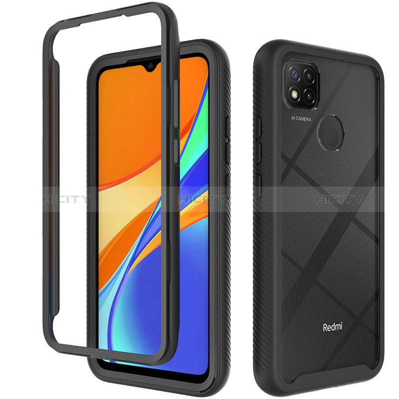 Carcasa Bumper Funda Silicona Transparente 360 Grados ZJ4 para Xiaomi Redmi 9 Activ