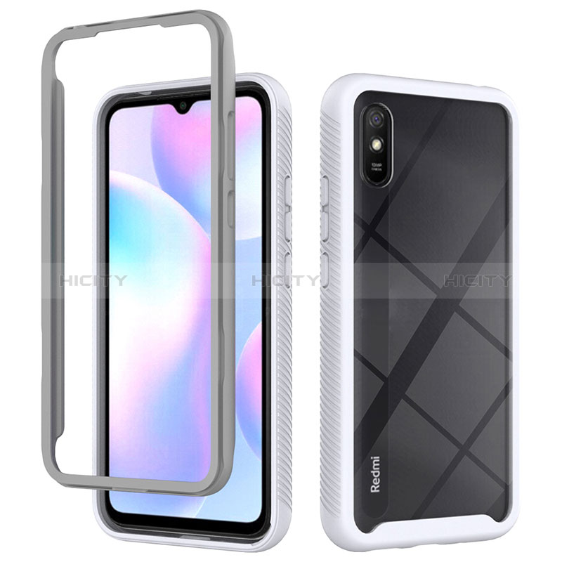 Carcasa Bumper Funda Silicona Transparente 360 Grados ZJ4 para Xiaomi Redmi 9AT