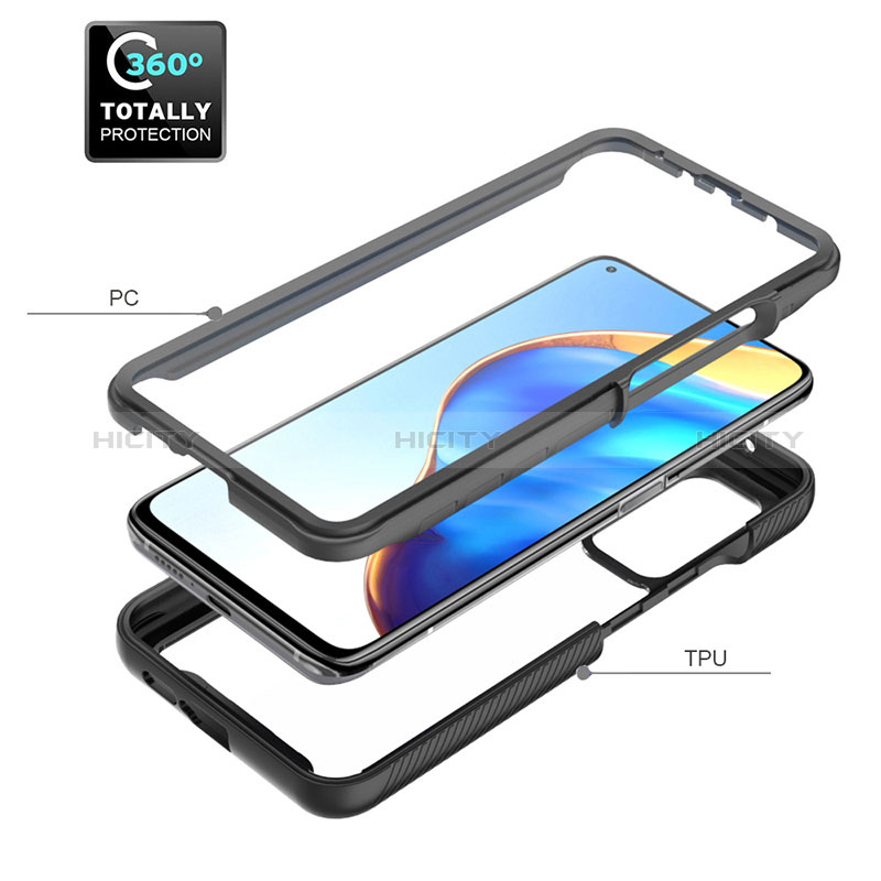 Carcasa Bumper Funda Silicona Transparente 360 Grados ZJ4 para Xiaomi Redmi K30S 5G