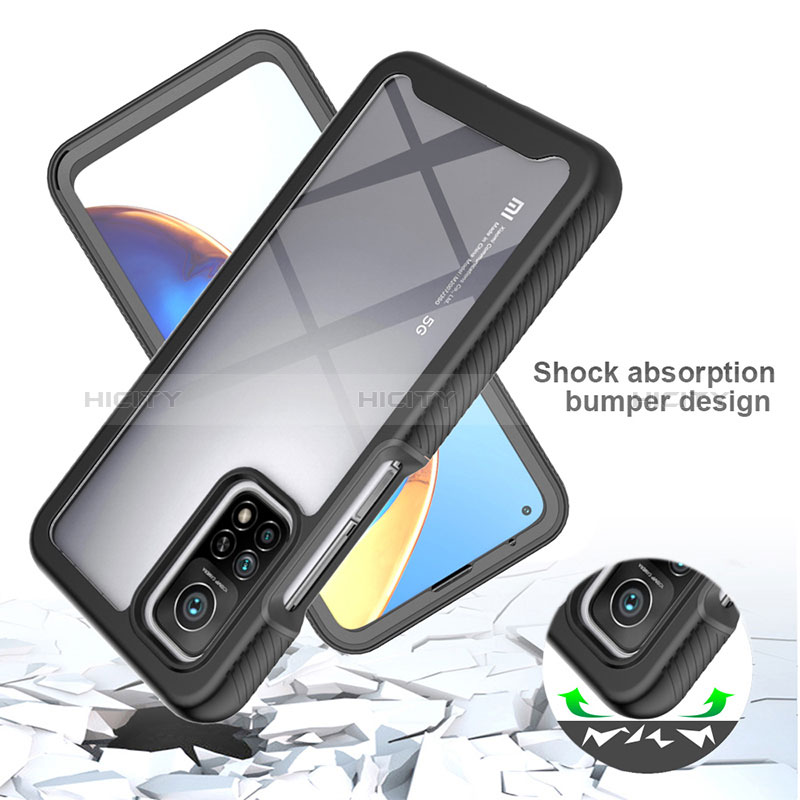 Carcasa Bumper Funda Silicona Transparente 360 Grados ZJ4 para Xiaomi Redmi K30S 5G