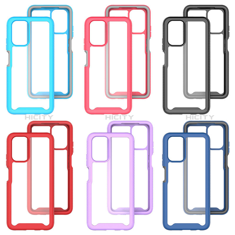 Carcasa Bumper Funda Silicona Transparente 360 Grados ZJ4 para Xiaomi Redmi Note 10 4G