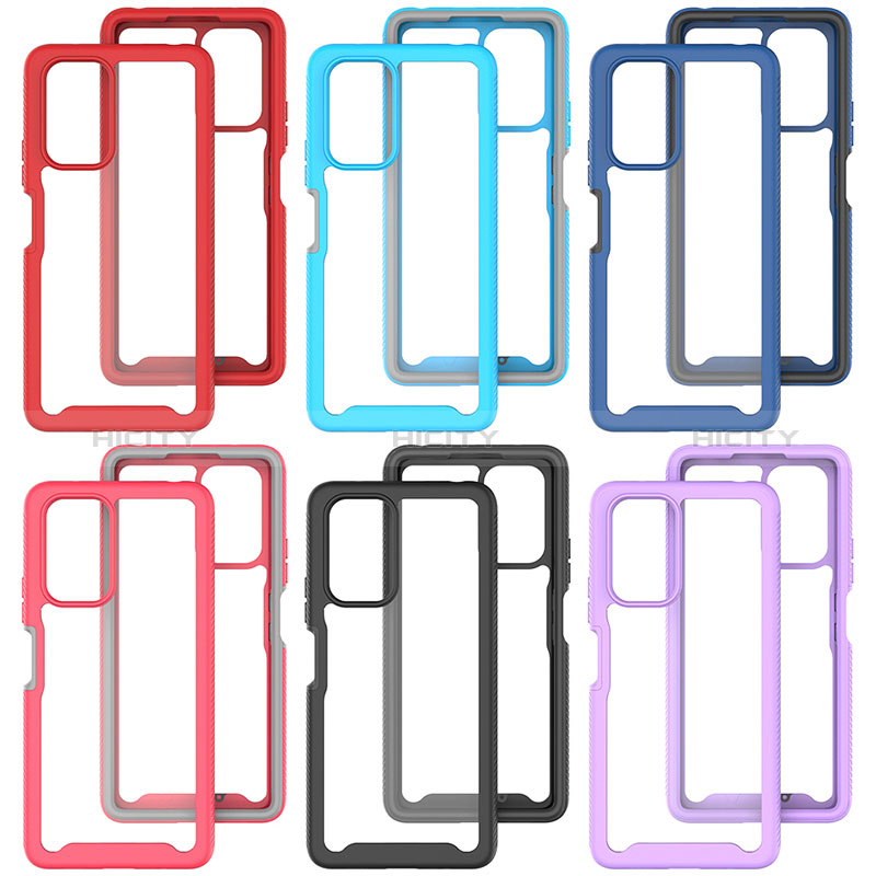 Carcasa Bumper Funda Silicona Transparente 360 Grados ZJ4 para Xiaomi Redmi Note 10 Pro Max