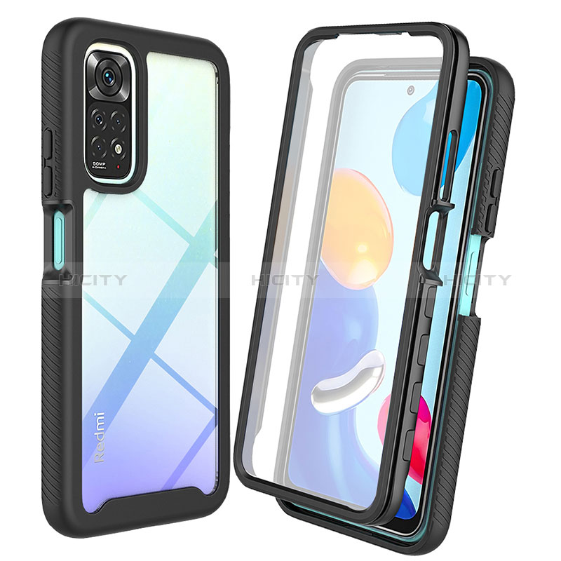 Carcasa Bumper Funda Silicona Transparente 360 Grados ZJ4 para Xiaomi Redmi Note 11 4G (2022)