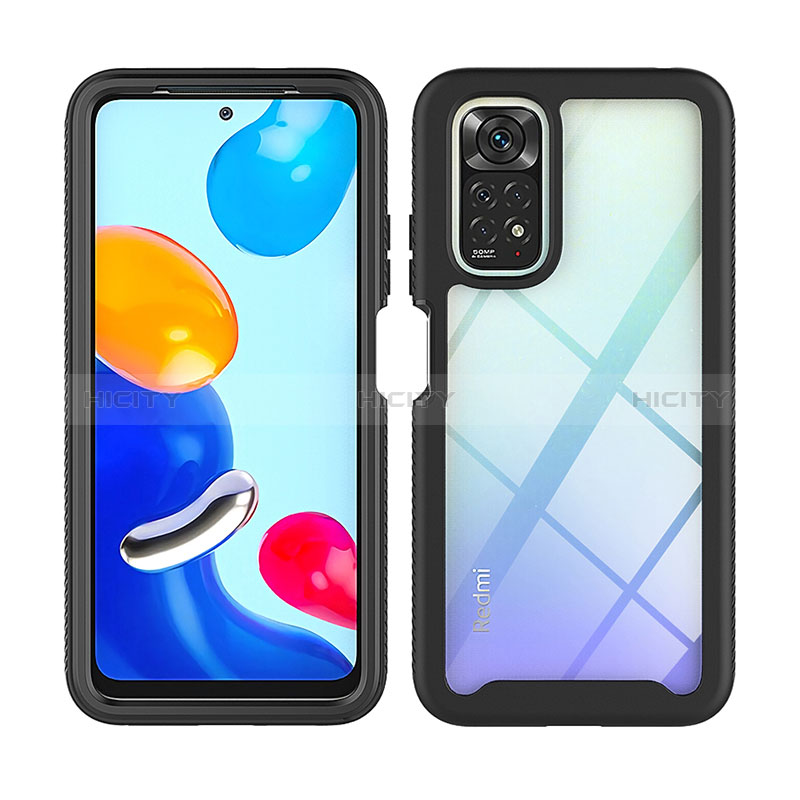 Carcasa Bumper Funda Silicona Transparente 360 Grados ZJ4 para Xiaomi Redmi Note 11S 4G