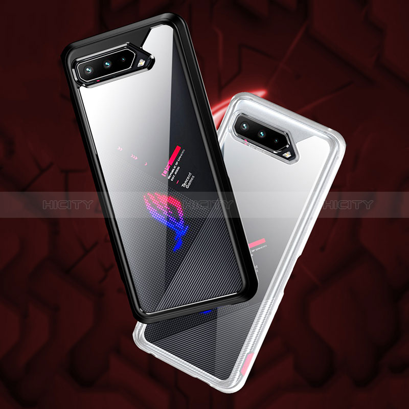 Carcasa Bumper Funda Silicona Transparente 360 Grados ZJ5 para Asus ROG Phone 5 Pro