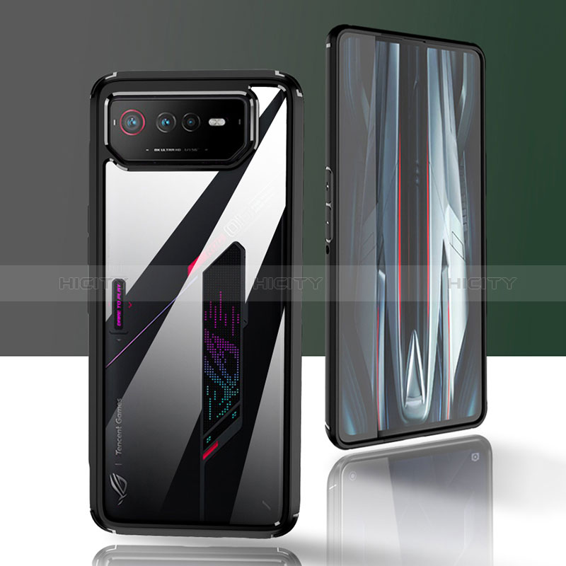 Carcasa Bumper Funda Silicona Transparente 360 Grados ZJ5 para Asus ROG Phone 6