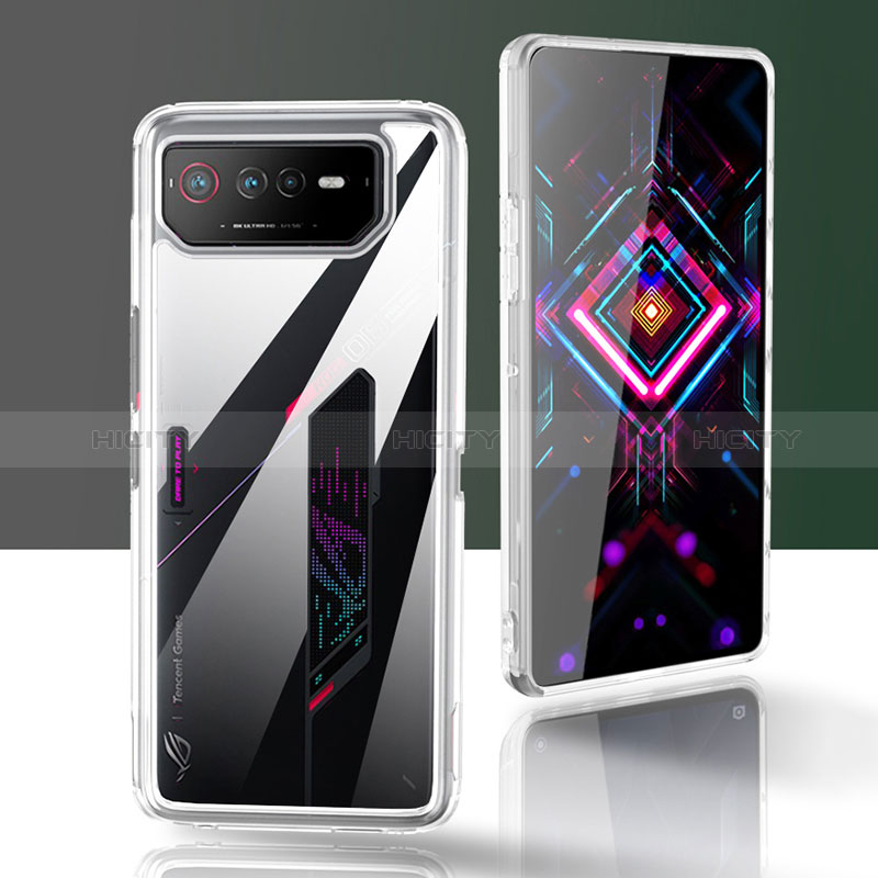 Carcasa Bumper Funda Silicona Transparente 360 Grados ZJ5 para Asus ROG Phone 6