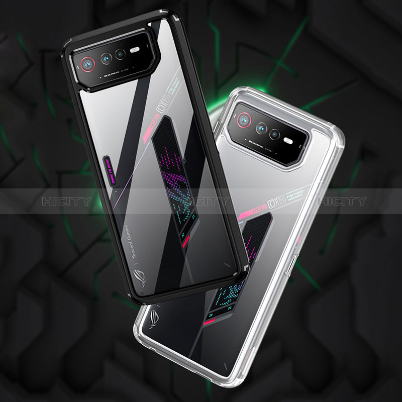 Carcasa Bumper Funda Silicona Transparente 360 Grados ZJ5 para Asus ROG Phone 6