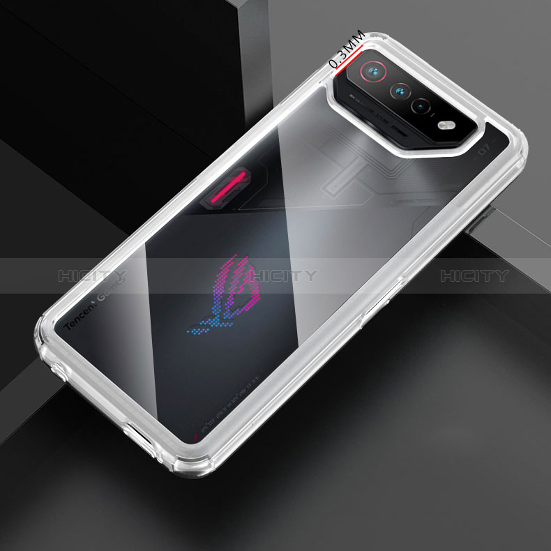 Carcasa Bumper Funda Silicona Transparente 360 Grados ZJ5 para Asus ROG Phone 7