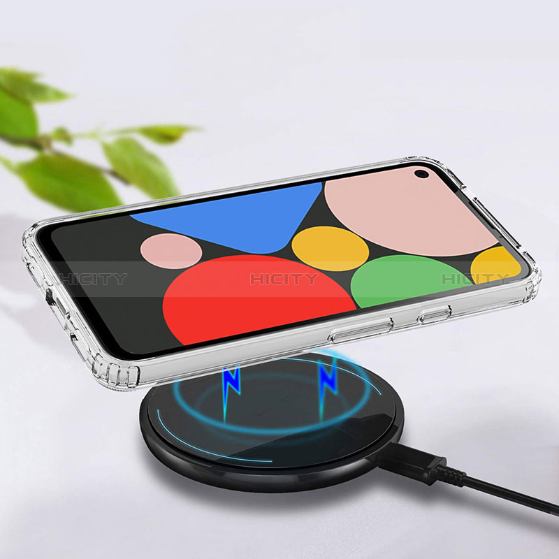 Carcasa Bumper Funda Silicona Transparente 360 Grados ZJ5 para Google Pixel 4a