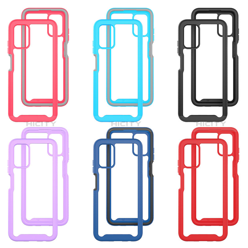 Carcasa Bumper Funda Silicona Transparente 360 Grados ZJ5 para Samsung Galaxy A02s