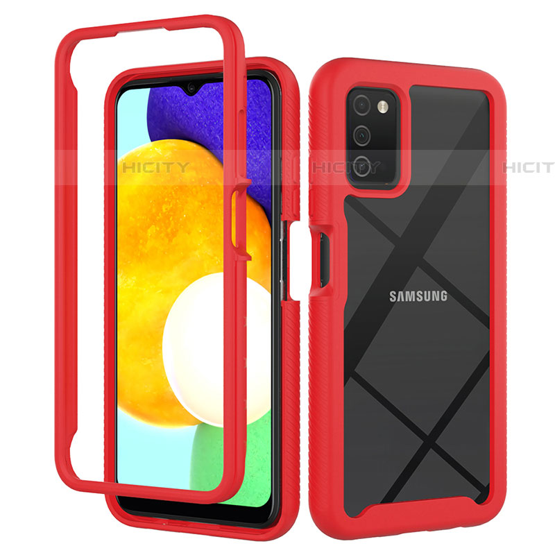 Carcasa Bumper Funda Silicona Transparente 360 Grados ZJ5 para Samsung Galaxy A03s