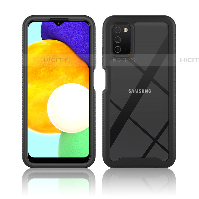 Carcasa Bumper Funda Silicona Transparente 360 Grados ZJ5 para Samsung Galaxy A03s