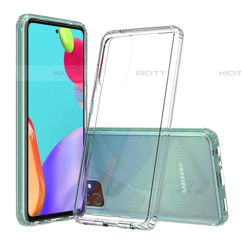 Carcasa Bumper Funda Silicona Transparente 360 Grados ZJ5 para Samsung Galaxy A52 5G