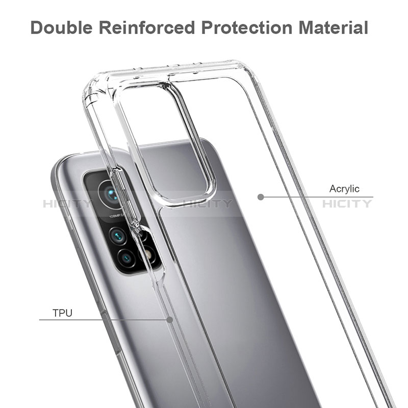 Carcasa Bumper Funda Silicona Transparente 360 Grados ZJ5 para Xiaomi Mi 10T 5G