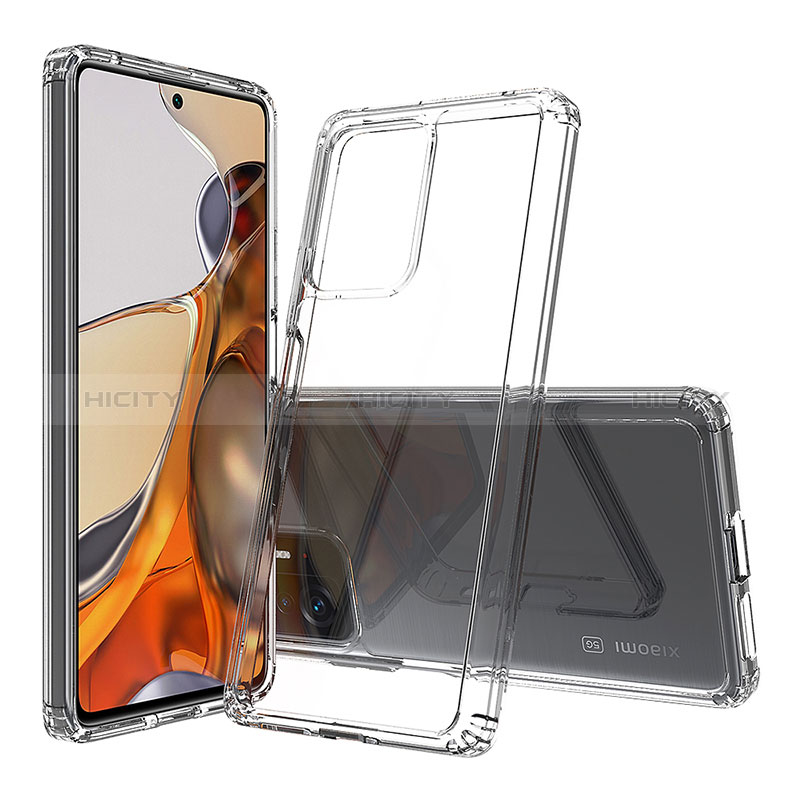 Carcasa Bumper Funda Silicona Transparente 360 Grados ZJ5 para Xiaomi Mi 11T 5G Claro