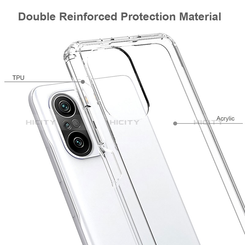 Carcasa Bumper Funda Silicona Transparente 360 Grados ZJ5 para Xiaomi Mi 11X 5G