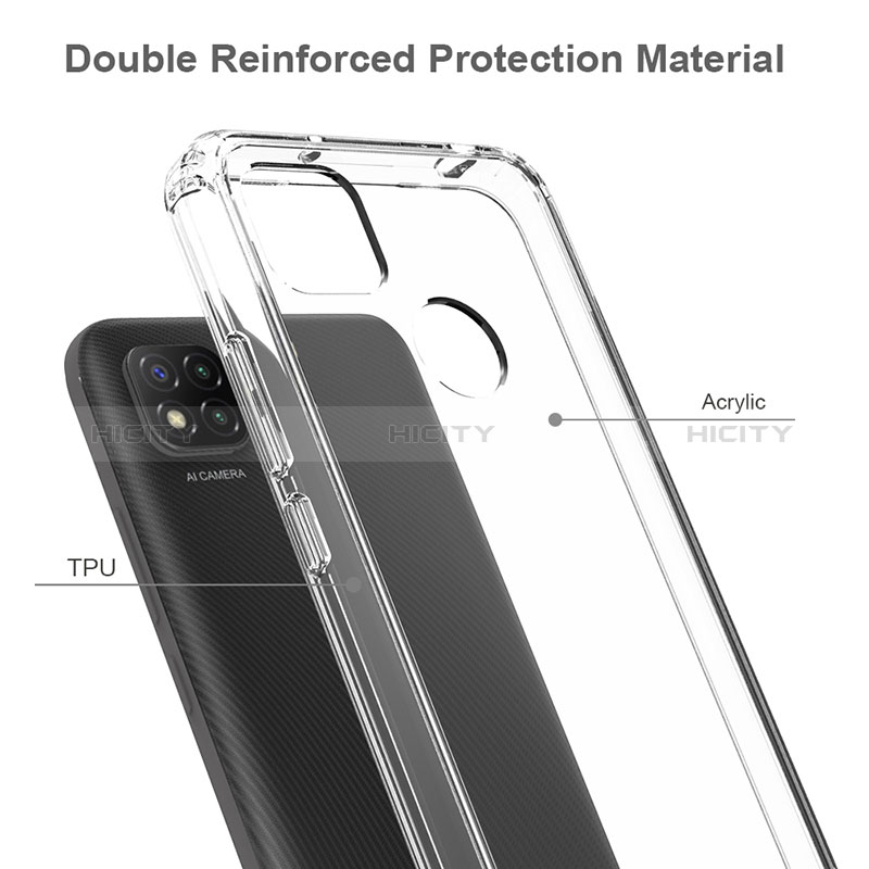 Carcasa Bumper Funda Silicona Transparente 360 Grados ZJ5 para Xiaomi POCO C3