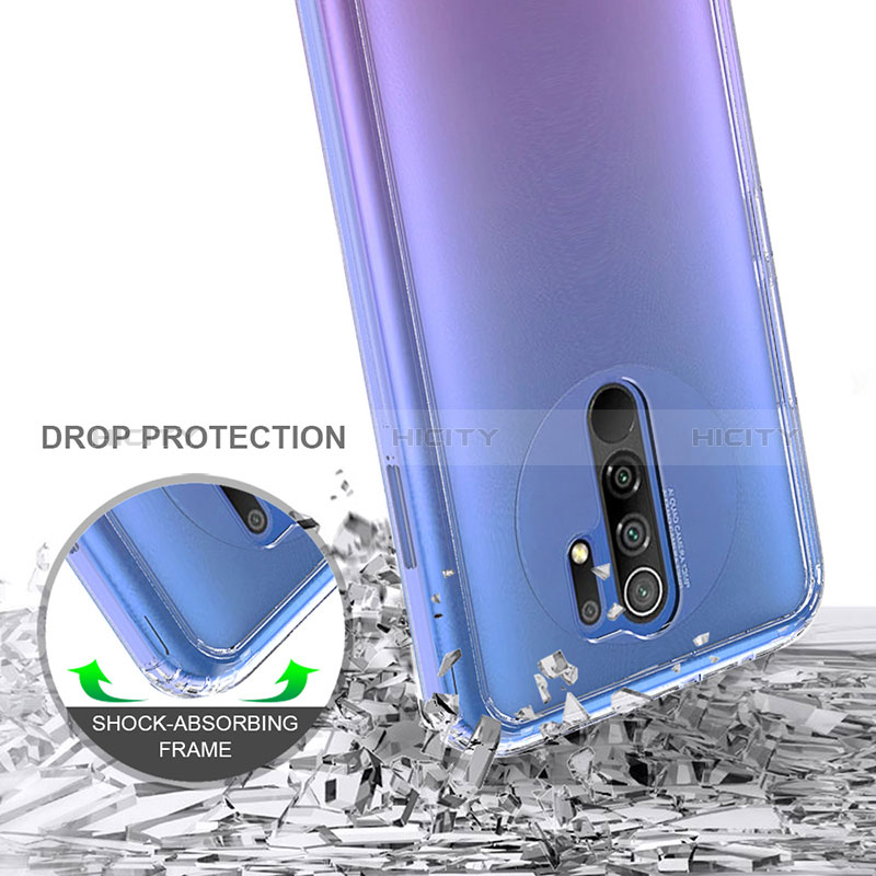 Carcasa Bumper Funda Silicona Transparente 360 Grados ZJ5 para Xiaomi Poco M2