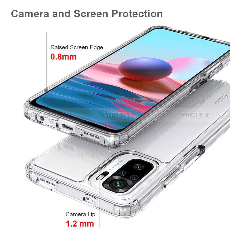 Carcasa Bumper Funda Silicona Transparente 360 Grados ZJ5 para Xiaomi Poco M5S