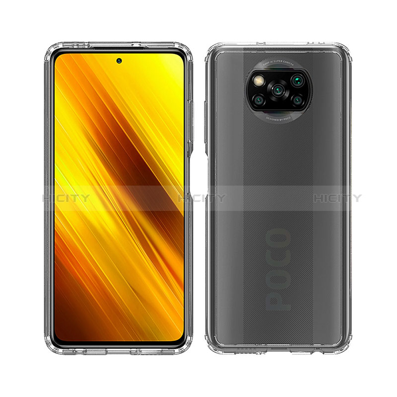 Carcasa Bumper Funda Silicona Transparente 360 Grados ZJ5 para Xiaomi Poco X3 NFC