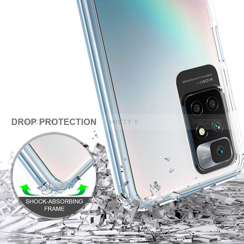 Carcasa Bumper Funda Silicona Transparente 360 Grados ZJ5 para Xiaomi Redmi 10 (2022)