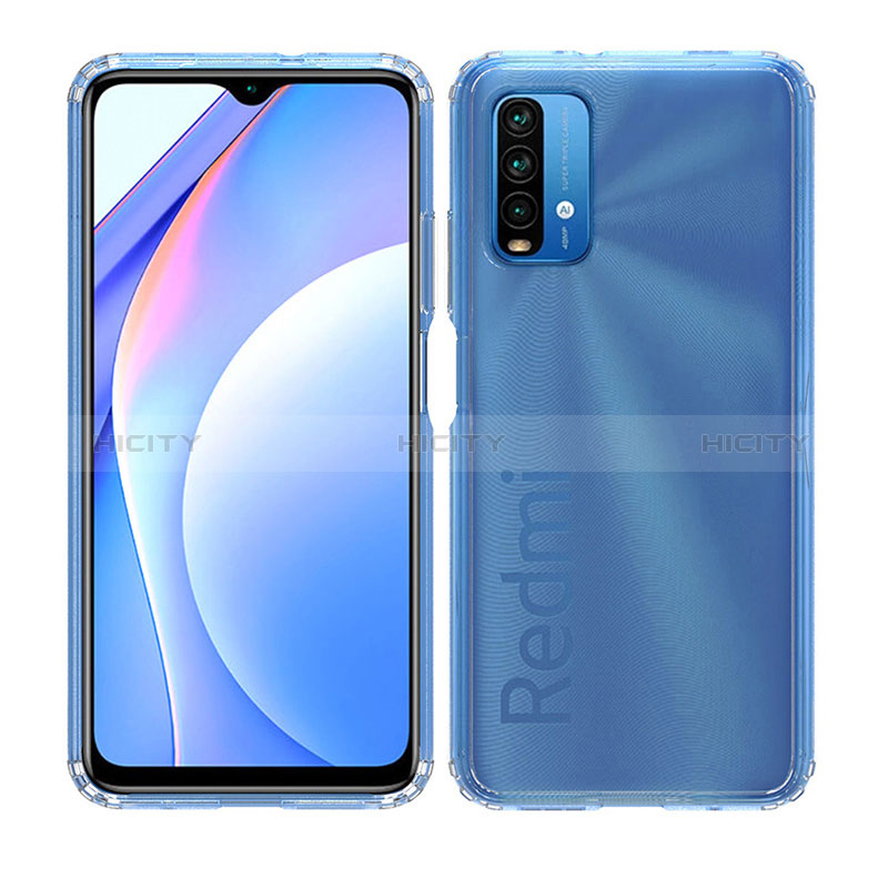 Carcasa Bumper Funda Silicona Transparente 360 Grados ZJ5 para Xiaomi Redmi 9 Power