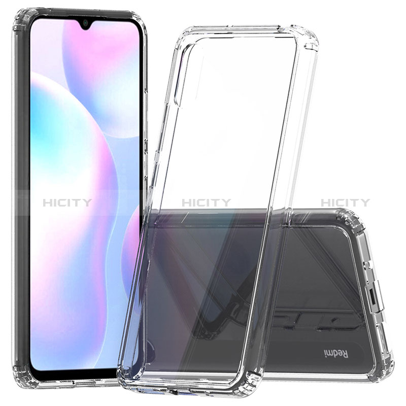 Carcasa Bumper Funda Silicona Transparente 360 Grados ZJ5 para Xiaomi Redmi 9i