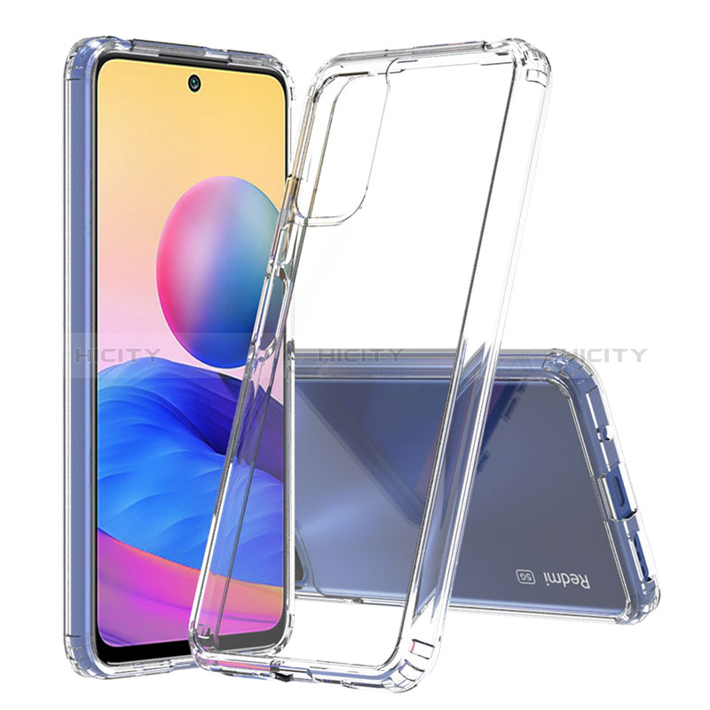 Carcasa Bumper Funda Silicona Transparente 360 Grados ZJ5 para Xiaomi Redmi Note 10 5G