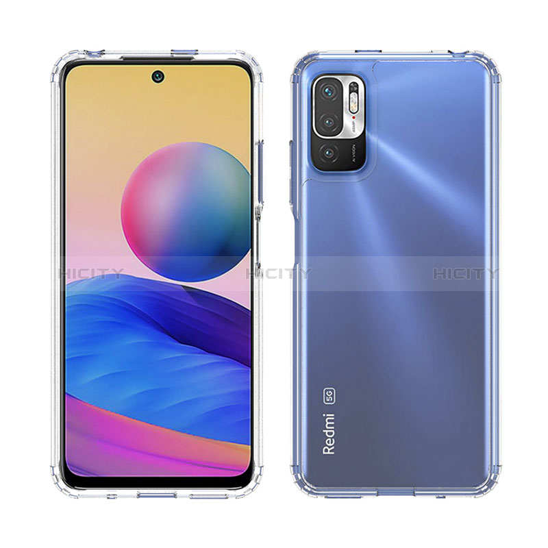 Carcasa Bumper Funda Silicona Transparente 360 Grados ZJ5 para Xiaomi Redmi Note 10T 5G