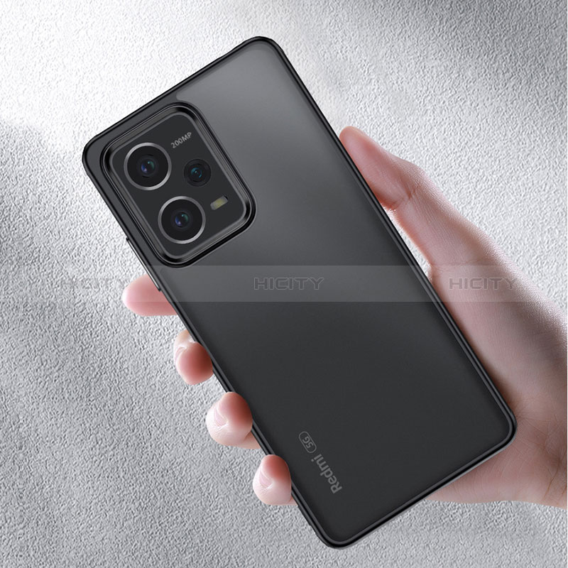 Carcasa Bumper Funda Silicona Transparente 360 Grados ZJ5 para Xiaomi Redmi Note 12 Explorer