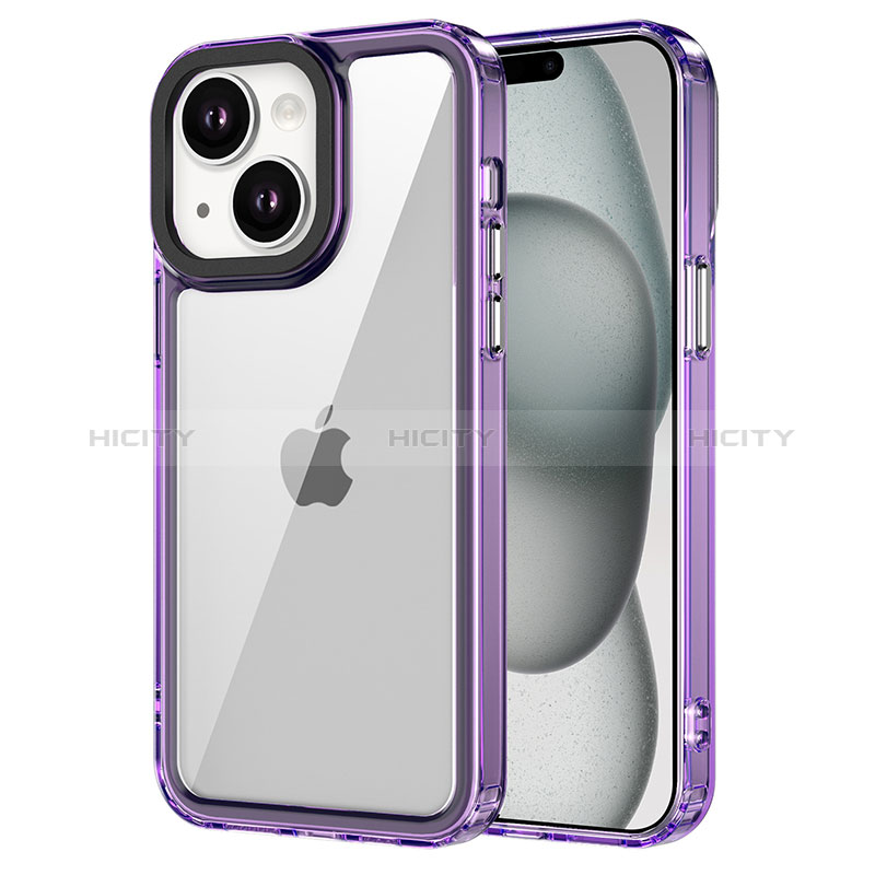 Carcasa Bumper Funda Silicona Transparente AC1 para Apple iPhone 13