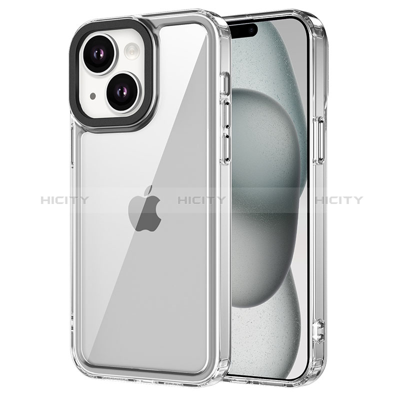 Carcasa Bumper Funda Silicona Transparente AC1 para Apple iPhone 13 Claro