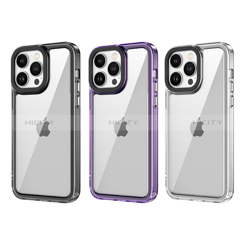 Carcasa Bumper Funda Silicona Transparente AC1 para Apple iPhone 14 Pro Max