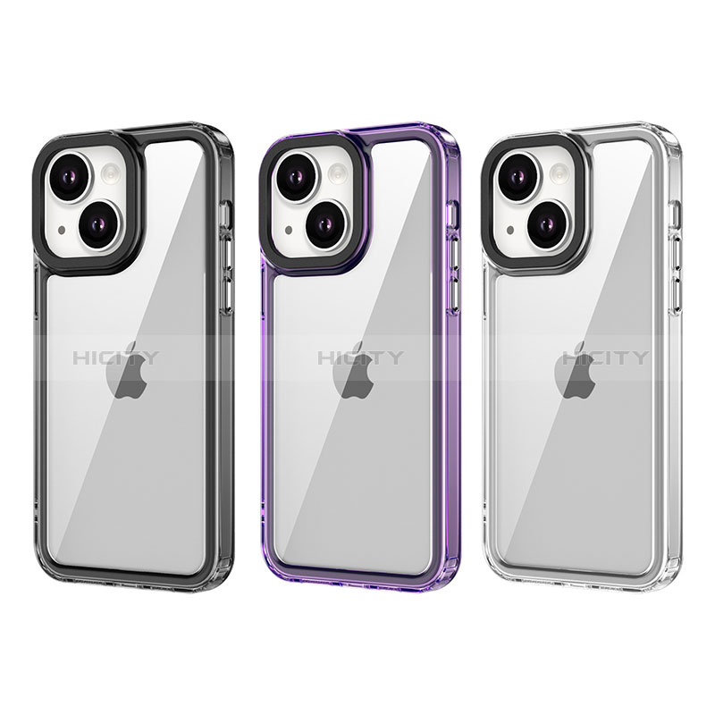 Carcasa Bumper Funda Silicona Transparente AC1 para Apple iPhone 15