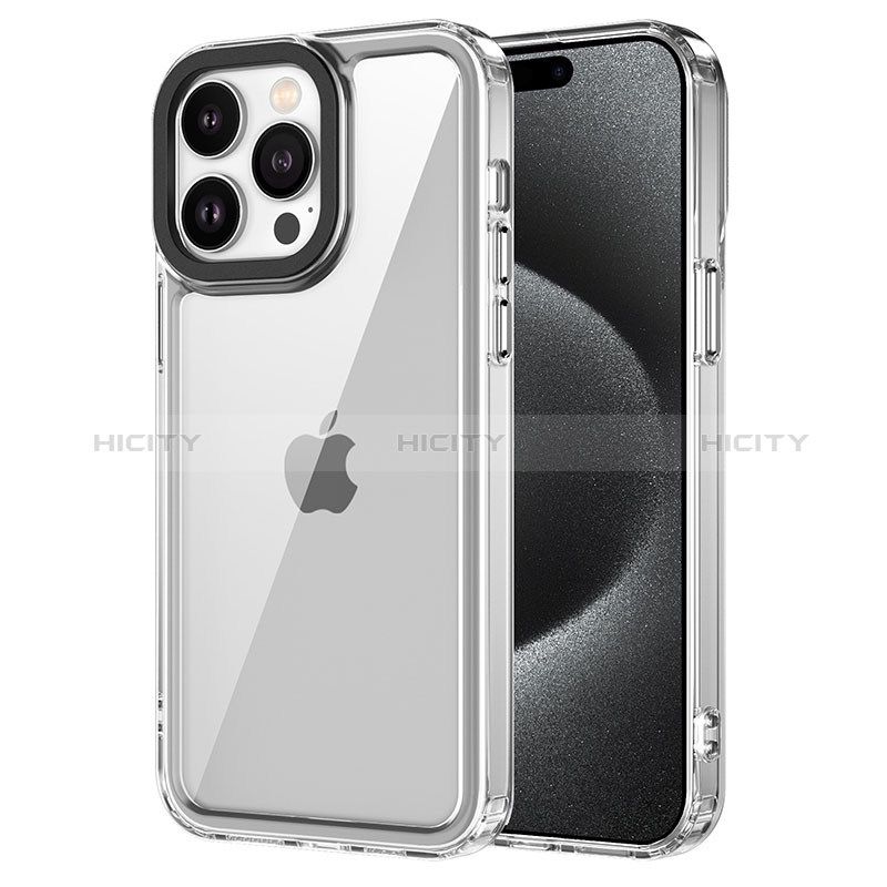 Carcasa Bumper Funda Silicona Transparente AC1 para Apple iPhone 16 Pro