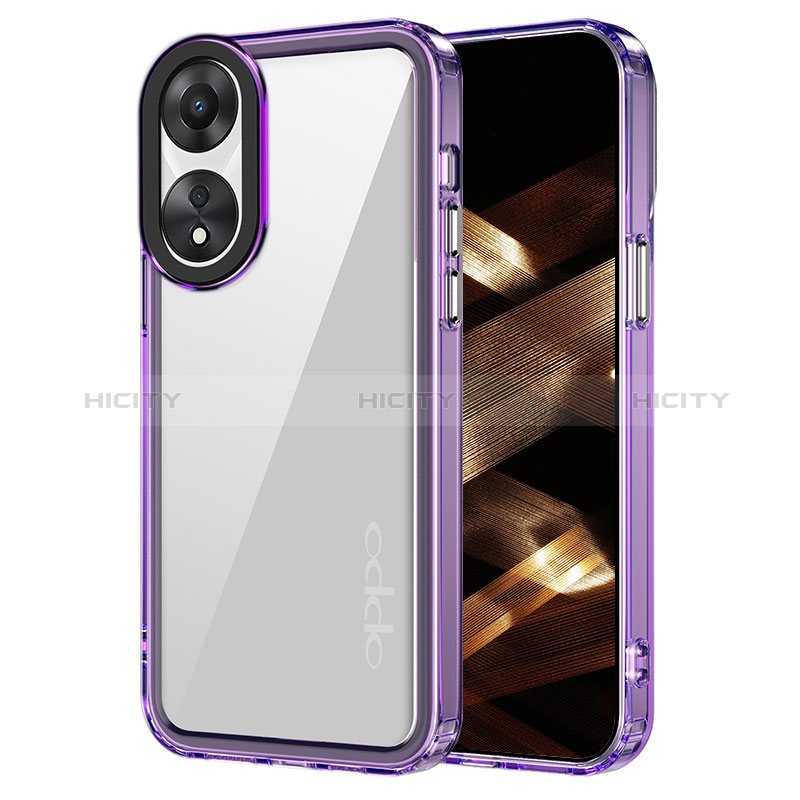 Carcasa Bumper Funda Silicona Transparente AC1 para Oppo A18