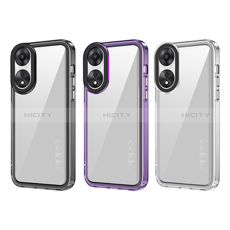 Carcasa Bumper Funda Silicona Transparente AC1 para Oppo A18